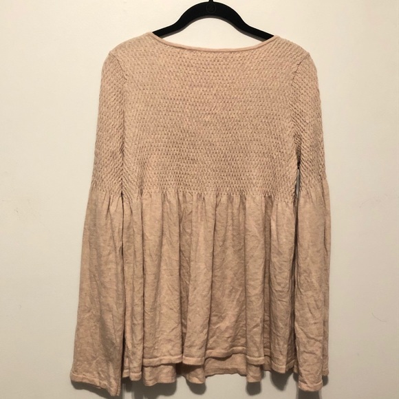 Anthro Knitted & Knotted Esme Bell Sleeve Sweater - Picture 9 of 10